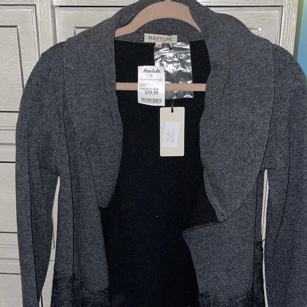 Maryline lace sweater